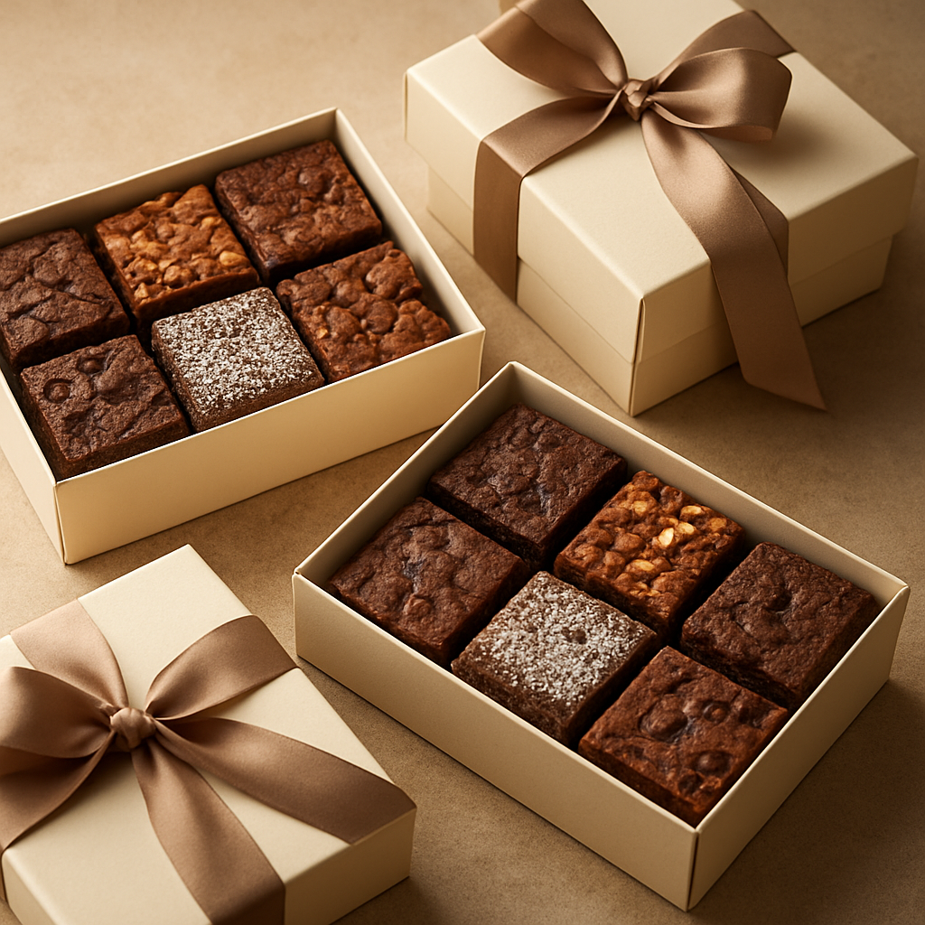Corporate dessert gift boxes